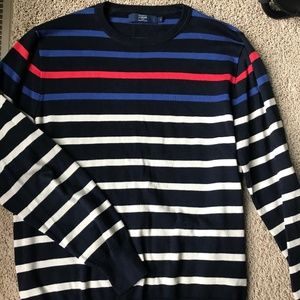 J.Crew Striped Crewneck Sweater